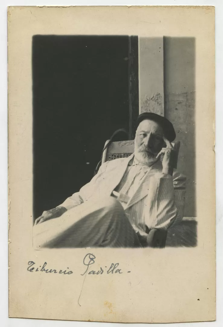 EN LA VEJEZ. El doctor Tiburcio Padilla, ex gobernador de Tucumán, quien se doctoró en Buenos Aires en 1861. 