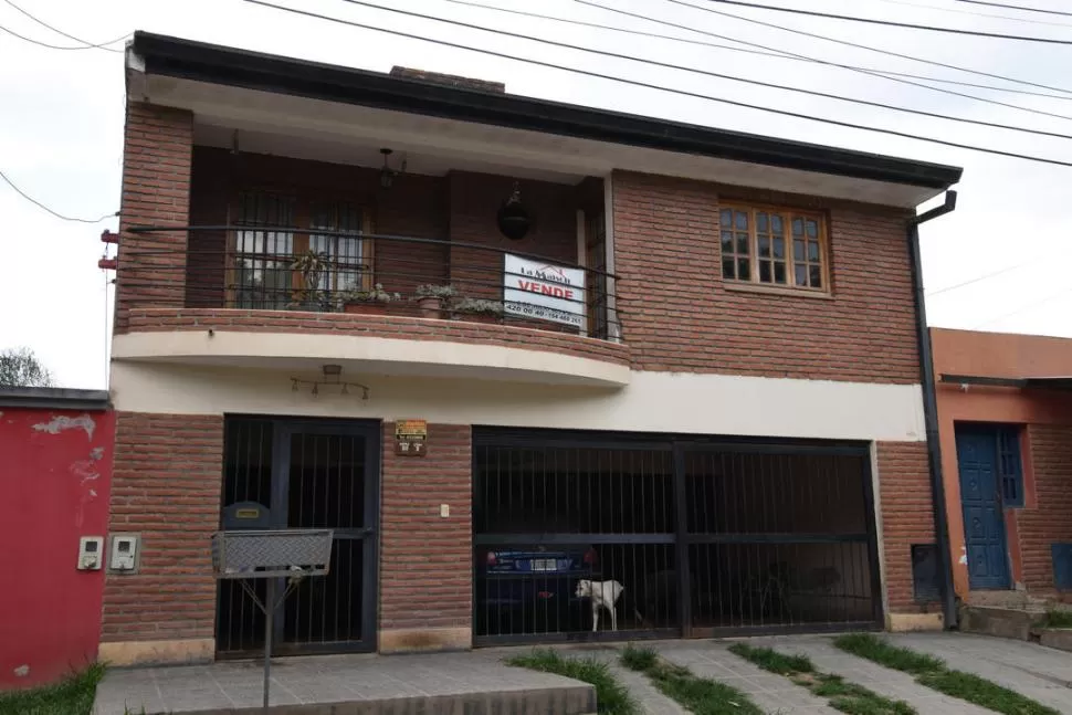 LA CASA. El delivery fue asaltado en la puerta y Sofía, baleada en el balcón. la gaceta / Foto de José Nuno