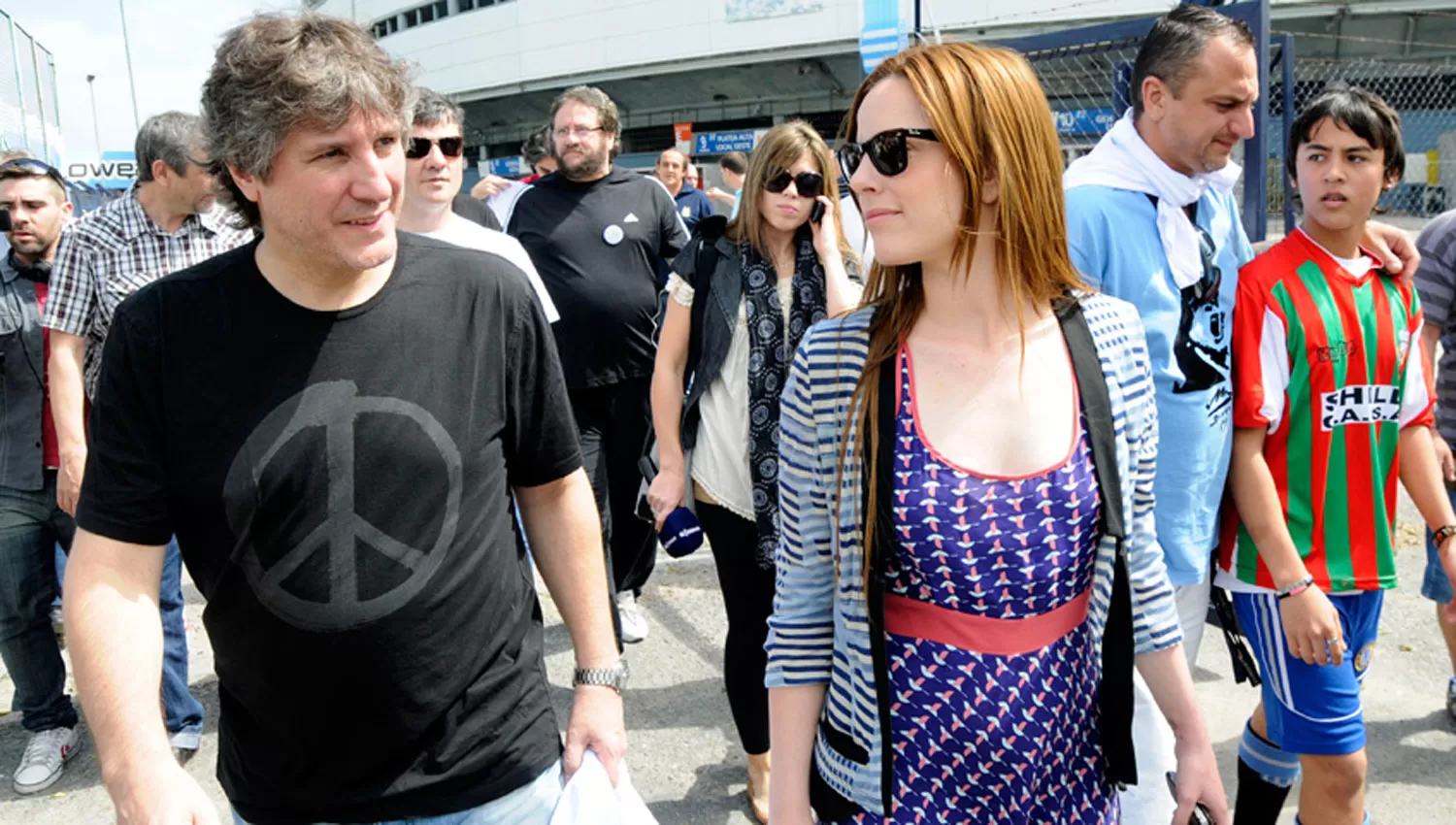 OTROS TIEMPOS. Boudou y Kämpfer, cuando todavía eran pareja. FOTO TOMADA DE EL CRONISTA