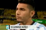 Núñez contó por qué no gritó el gol: mi familia es hincha de Central