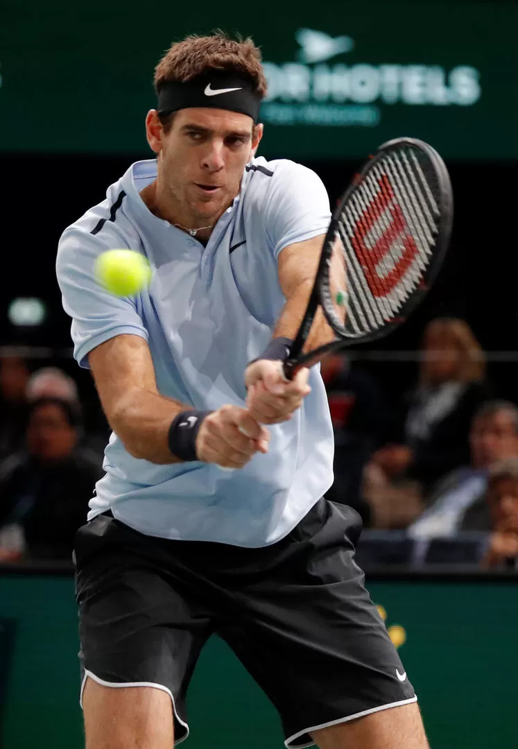 DESCANSO. Del Potro reconoció molestias físicas. Reuters