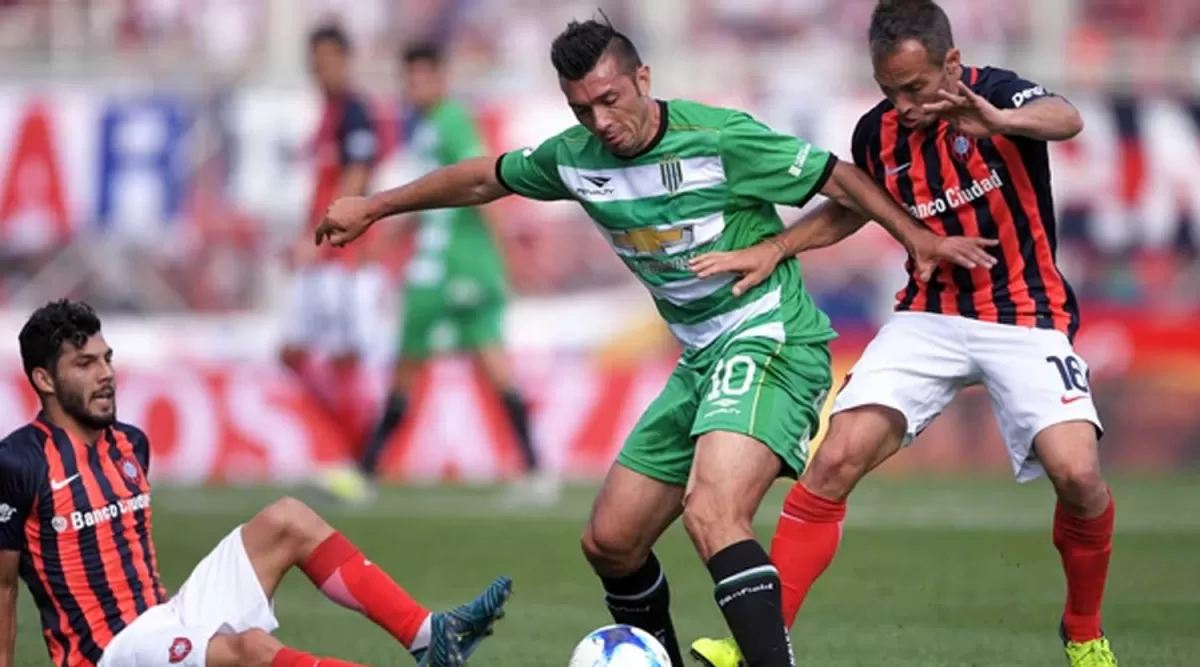 SAN LORENZO VS BANFIELD. FOTO DE TÉLAM