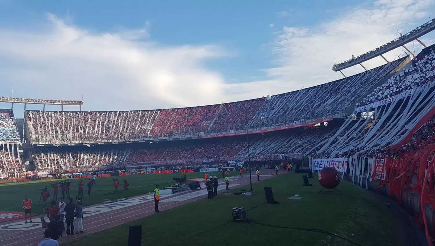 GRAN MARCO. El Monumental de River. (TNT SPORTS)