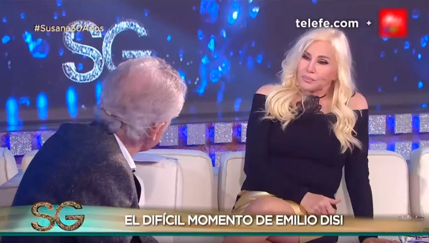 Las desafortunadas frases de Susana luego de que Emilio Disi contara que padece cáncer