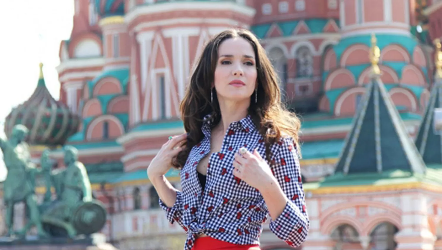 ES FUROR. Natalia Oreiro en Rusia. (ARCHIVO)