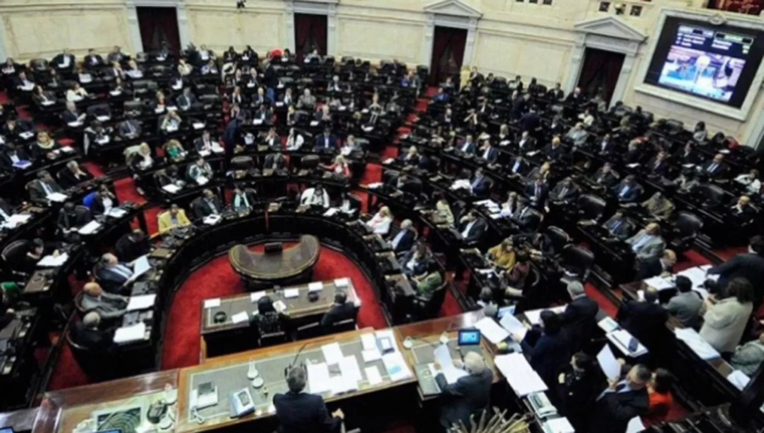 CÁMARA DE DIPUTADOS. FOTO DE TÉLAM