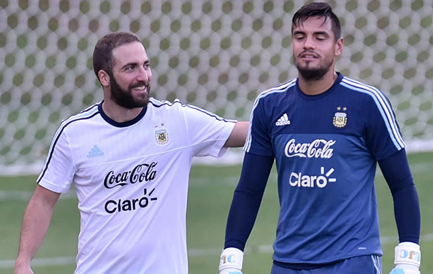 HIGUAÍN Y ROMERO. FOTO DE GETTY IMAGES