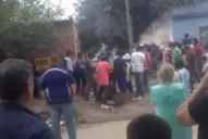 Video: con decenas de disparos al aire homenajearon al Pelao Acevedo