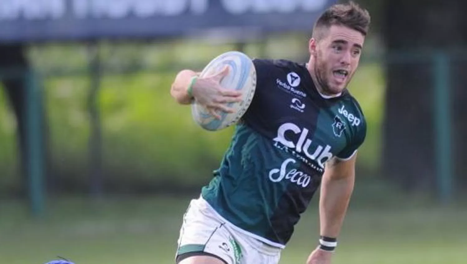 EL DUEÑO DE LA OVALADA. Lucas Cartier. FOTO TOMADA DE RUGBYTUCUMANO.COM