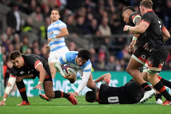 Los Pumas perdieron su noveno partido consecutivo con Inglaterra