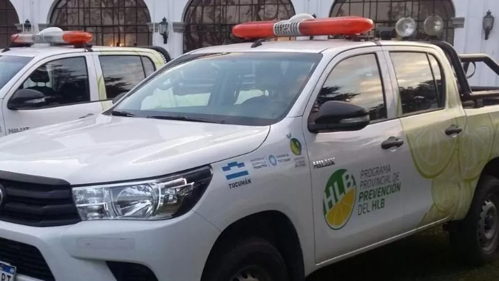 APOYO. Los móviles en las rutas ayudan mucho en la prevención del HLB. .