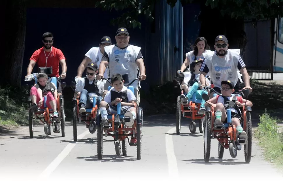 Jornada de Ernibike: sonrisas sobre ruedas