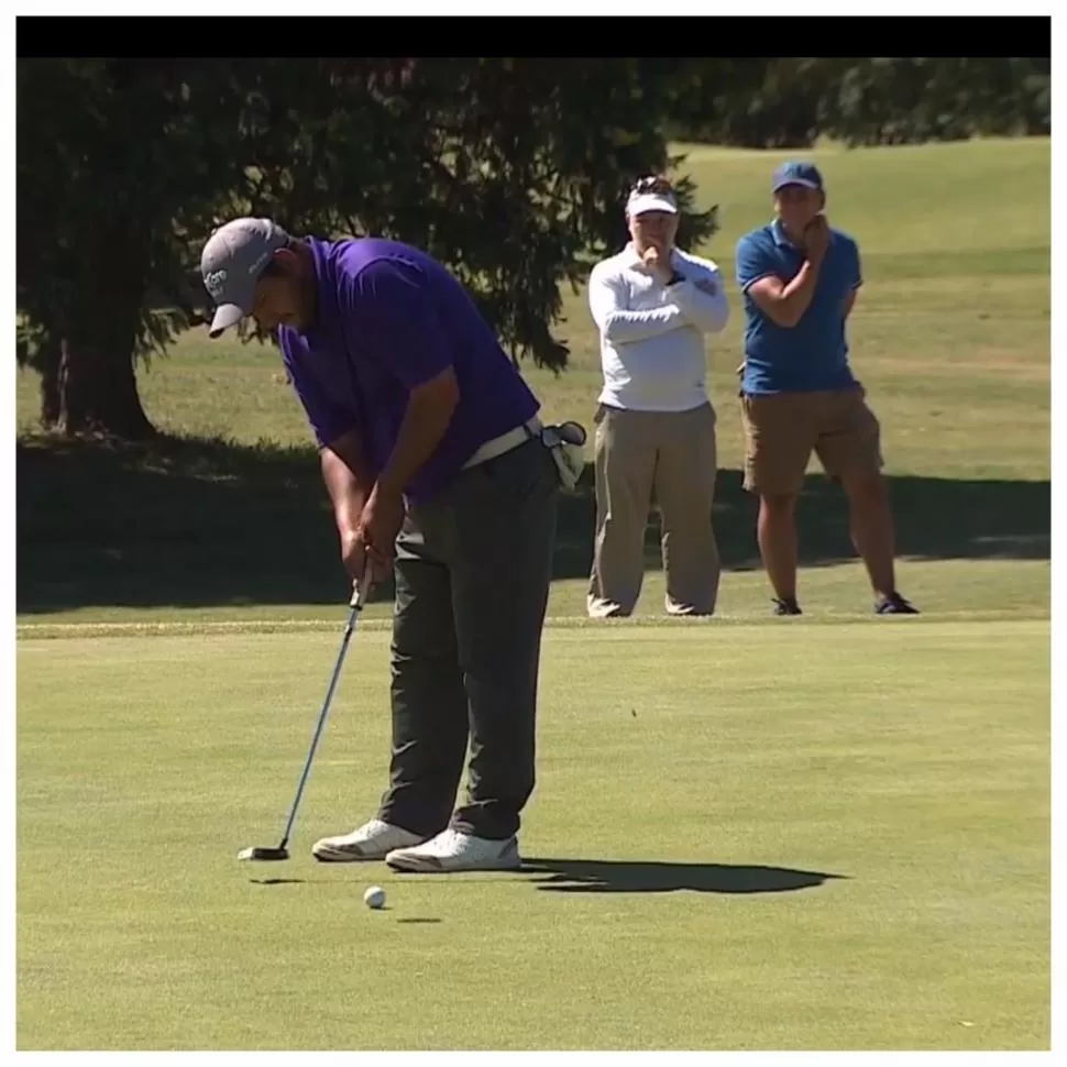 EN JUEGO. Jorge Monroy terminó 8°. pgatourla