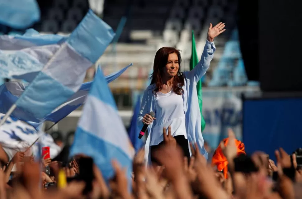 UN ACTO. Cristina brindará un discurso en un predio de El Cadillal. reuters 