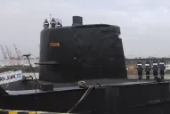 El submarino sufrió un cortocircuito en una de sus baterías antes de perder contacto
