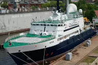 Así es el buque ruso Yantar, que permite hacer exploraciones a 6.000 metros de profundidad