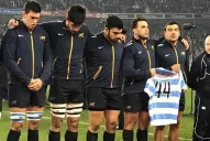 Video: Los Pumas realizaron un emotivo homenaje a los tripulantes del ARA San Juan