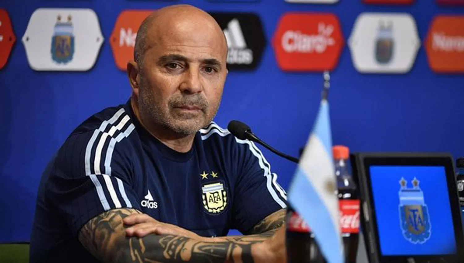 A LA ESPERA. Sampaoli estará en el sorteo del mundial. (ARCHIVO)