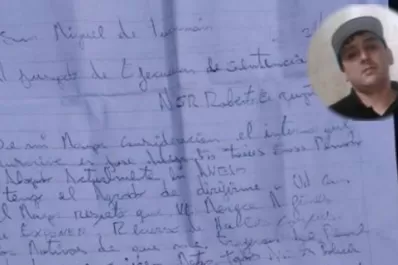 El preso asesinado advirtió por carta que iban a matarlo
