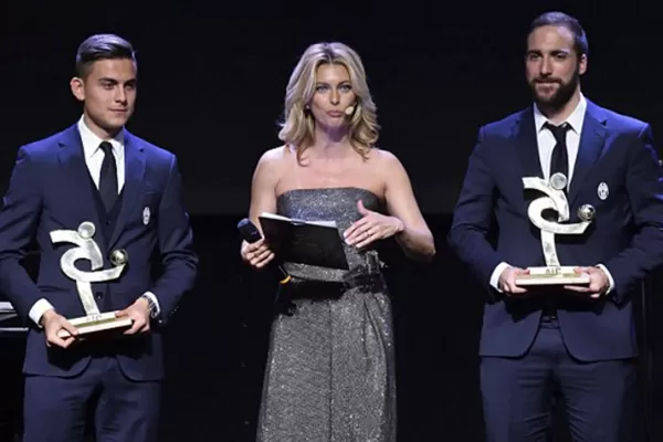 Dybala e Higuaín fueron elegidos en el Equipo Ideal del fútbol italiano