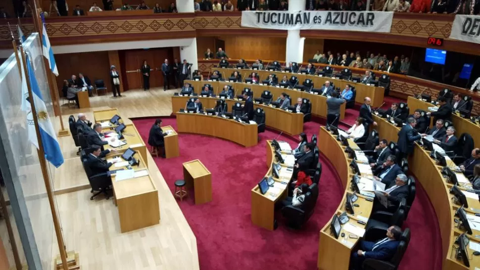 RESERVAS. La Legislatura tiene $ 190 millones en una cuenta de excedentes financieros, pero la mayoría de los legisladores desconocía ese dato.  prensa legislatura