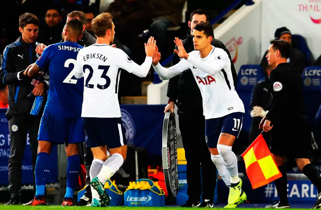 DE VUELTA. Lamela ingresó en Tottenham luego de un año ausente. (FOTO DE INVICTOS)