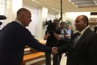 Manzur se reunió con el gobernador de California, con quien plantearon una agenda común