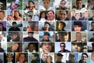 Los rostros y los nombres de los 44 protagonistas de una historia que tuvo el peor final