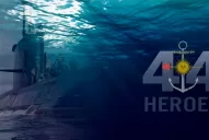 Artistas homenajearon a los 44 marinos del ARA San Juan en las redes sociales