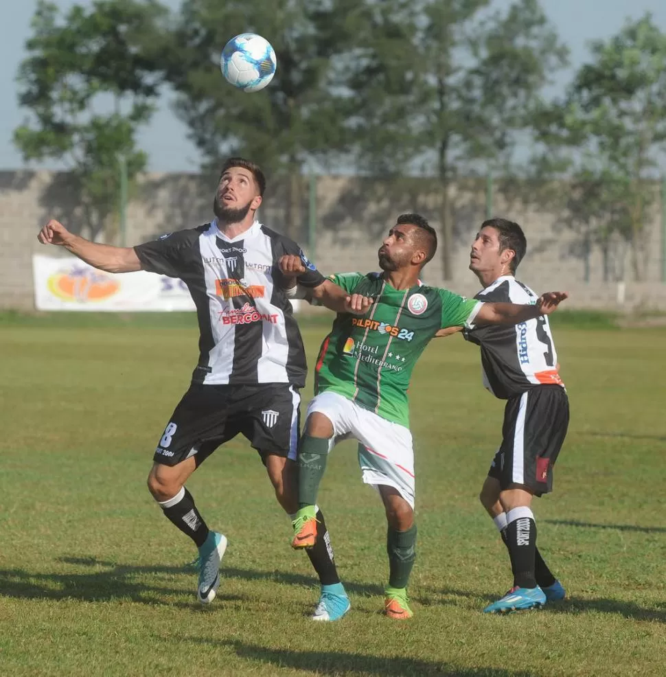 EFECTIVO. Zambrana hizo el gol de San Jorge en el triunfo ante Zapla. la gaceta / foto de Antonio Ferroni