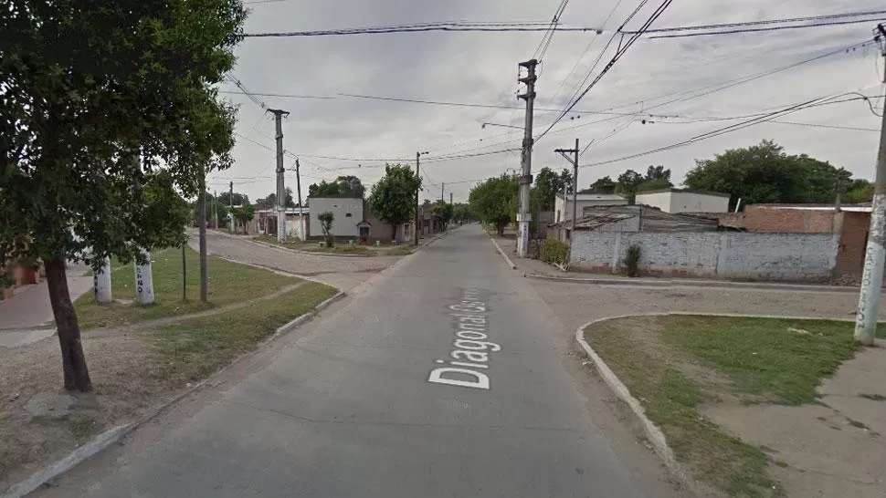 ATAQUE. Cerca de esta esquina se habría producido la discusión que derivó en el homicidio. GOOGLE MAPS