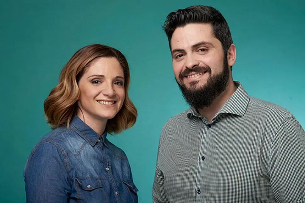 EQUILIBRIO. Rua y Fernández explican que se enfocan en consejos para trabajar mejor y para pasar más tiempo con la familia y los amigos. 