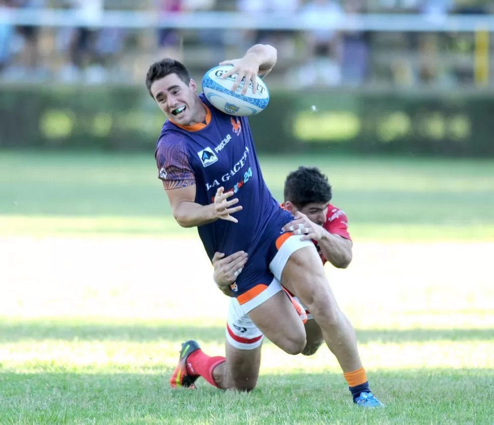 HOMBRE DE PUNTA. Lucas Cartier fue el tryman del torneo, con seis conquistas. la gaceta / foto de hector peralta