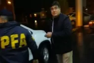 Video: así fue la detención de Carlos Zannini en Río Gallegos