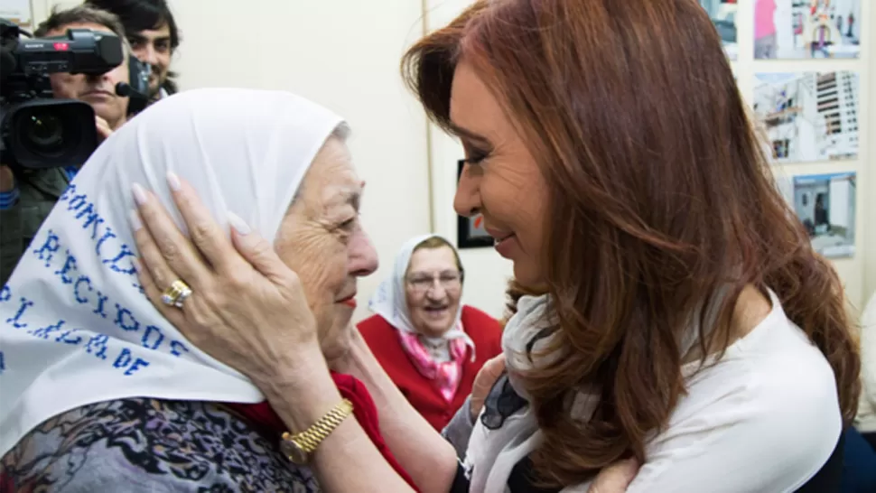 Hebe de Bonafini salió en defensa de Cristina Kirchner. ARCHIVO LA GACETA