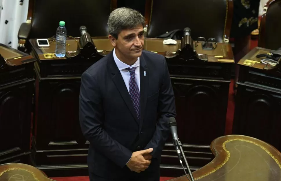 EN LUGAR DE JALDO. Yedlin (PJ) asumió como diputado luego de que el vicegobernador renunciara a su banca. 