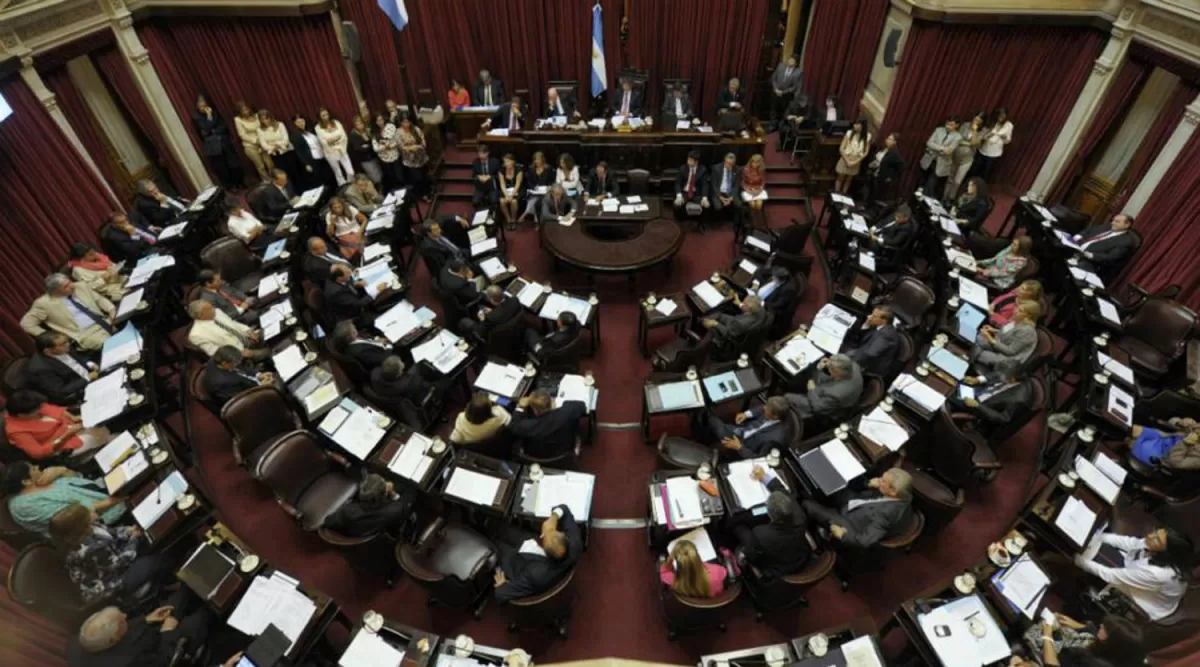 SENADO DE LA NACIÓN. foto tomada de La Voz