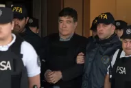 Esposado y con chaleco antibalas: Zannini, de Río Gallegos al penal de Ezeiza