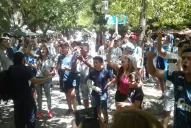 A horas de la final histórica ante River, los hinchas de Atlético copan las calles de Mendoza