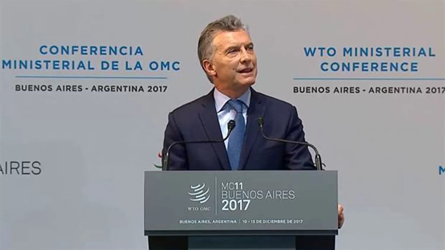 Mauricio Macri. FOTO TOMADA DE LA NACIÓN.
