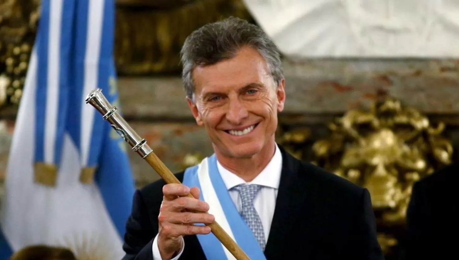 MAURICIO MACRI. El presidente, el día de su asunción. ARCHIVO