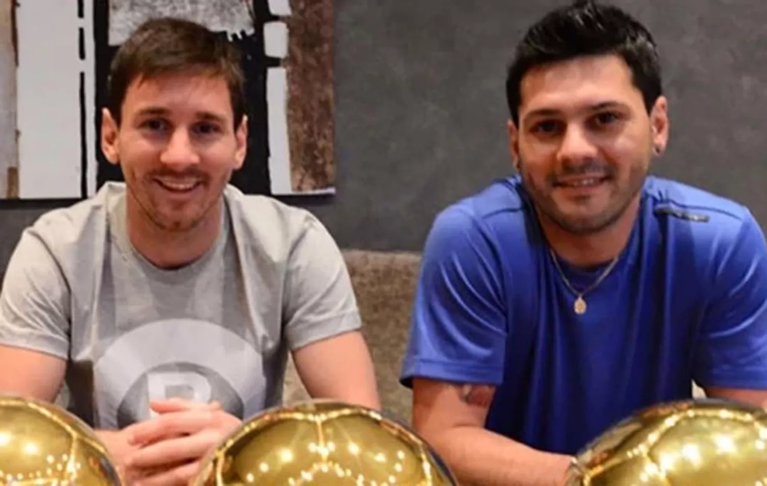 LIONEL Y MATIAS MESSI. FOTO TOMADA DE INFOBAE.COM