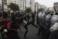 Marcha y cortes de rutas en Tucumán contra las reformas