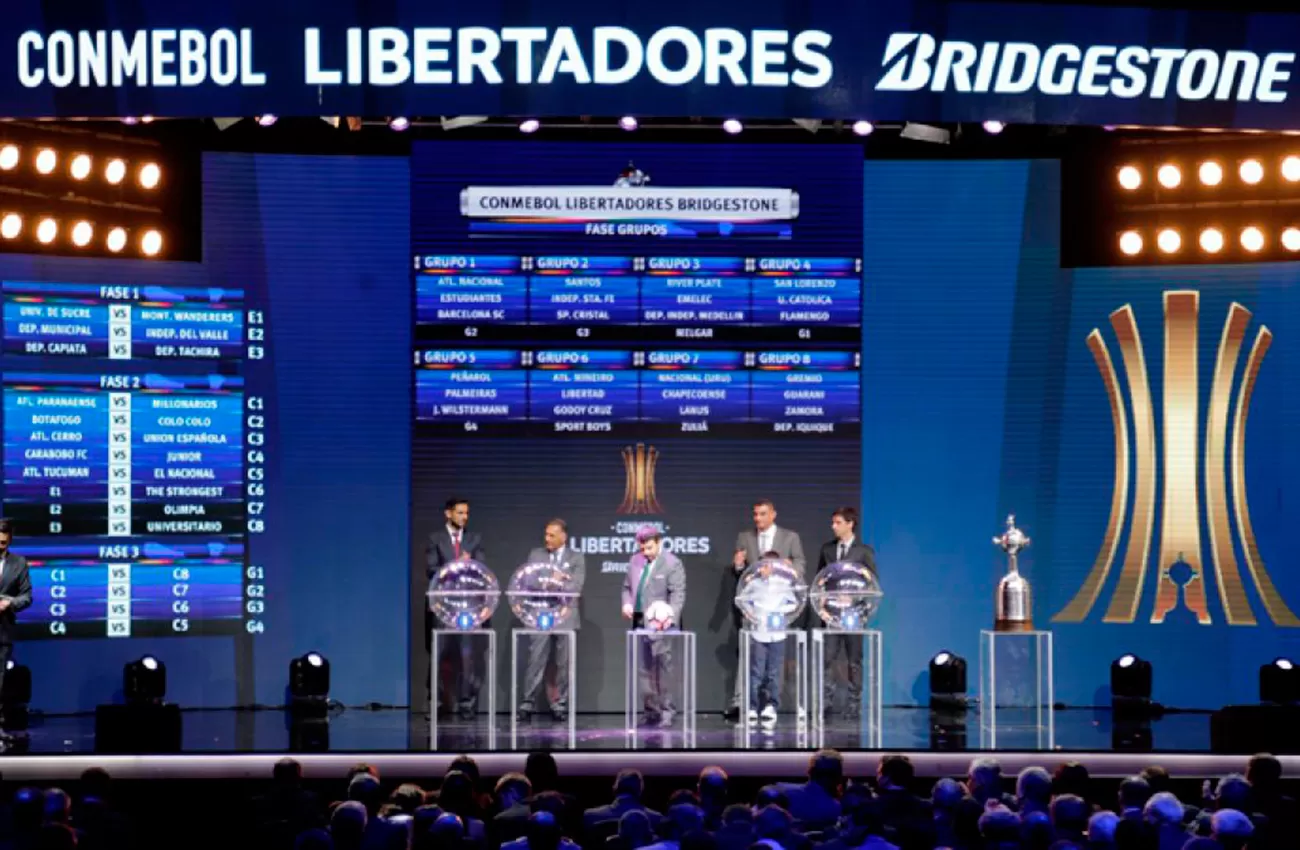 SE VIENE EL SORTEO DE LA LIBERTADORES 2018