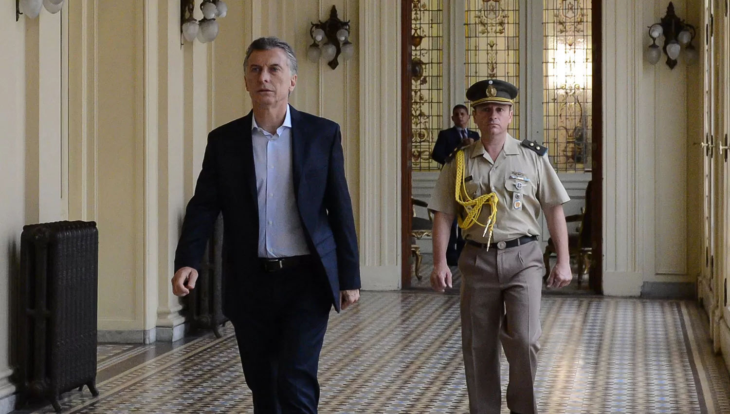 Macri mantuvo una reunión con su Gabinete y luego habló con la prensa. TÉLAM