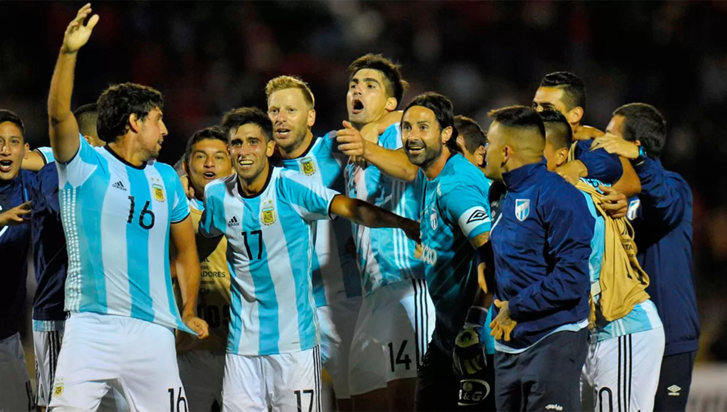 HISTÓRICO. Atlético venció a El Nacional de Ecuador luego de un caótico viaje; tuvo que jugar con la camiseta de la Selección.