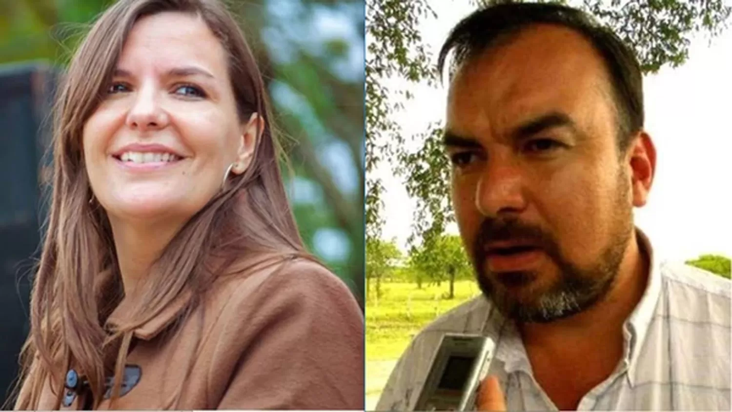 Angelina Lesieux y Jorge Corona. IMAGEN DE INFOBAE.COM