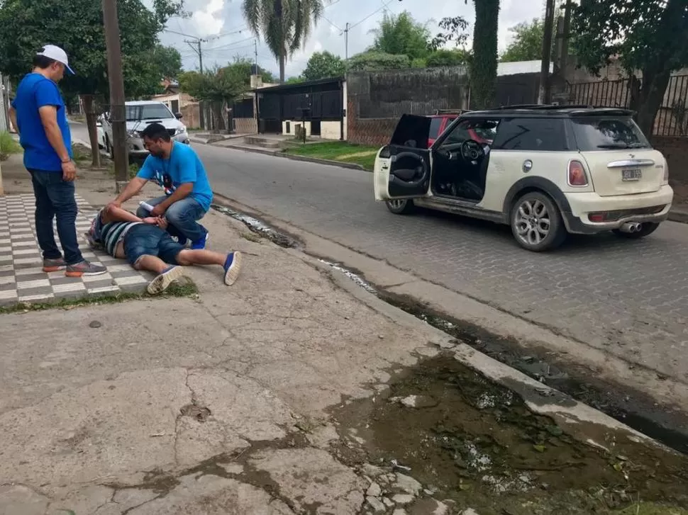 ALTA GAMA. Rodríguez declaró que huyó de los policías de civil en su Mini Cooper, creyendo que lo estaban por asaltar. Afirmó que nunca disparó. 