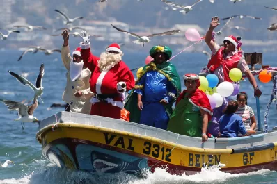 Las fotos de las celebraciones por Navidad alrededor del mundo