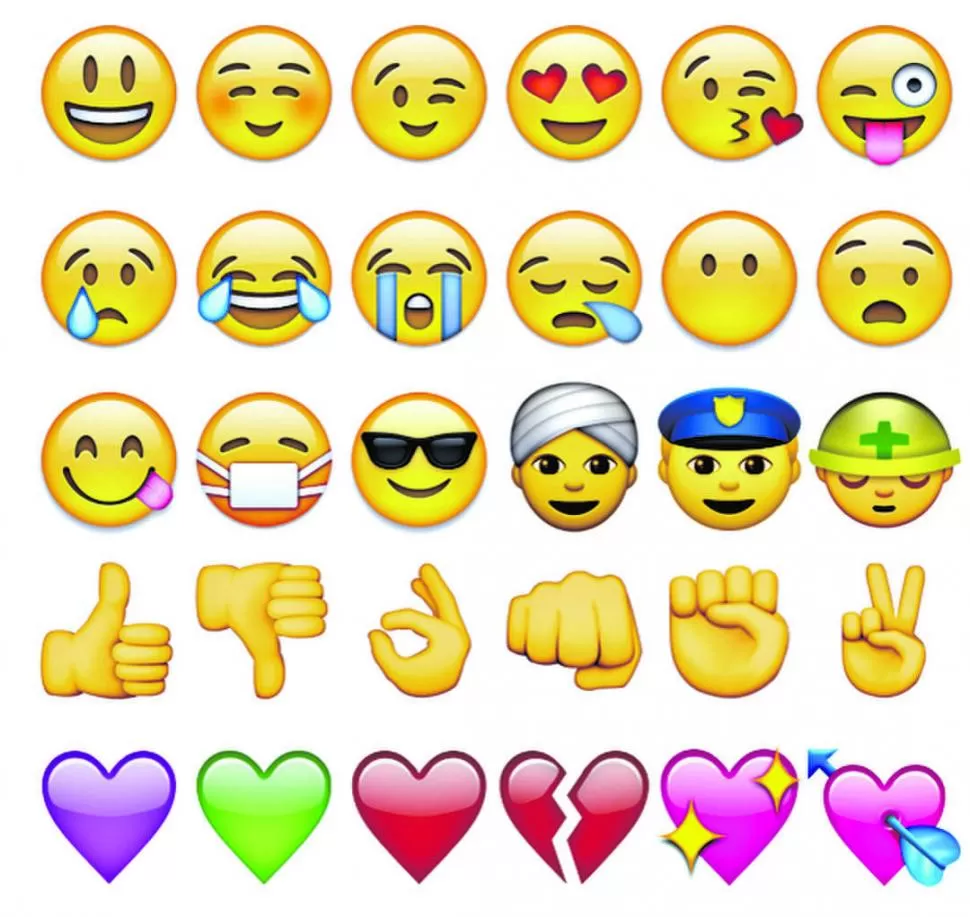 EFICACES. De las redes sociales, los emoticones pasaron al área de la salud. 